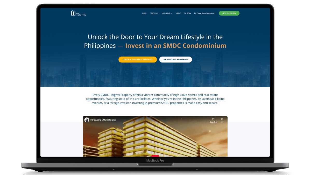 Building a High-Converting Lead Generation Platform for OFWs and Foreign Property Buyers