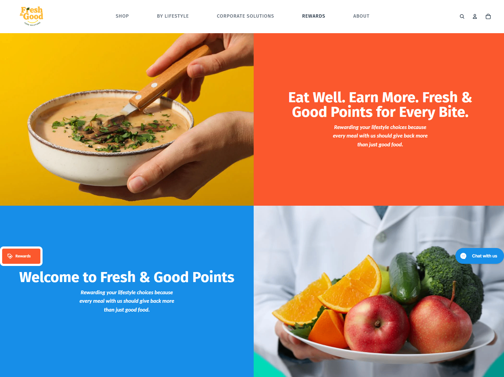 fresh and good food mockup
